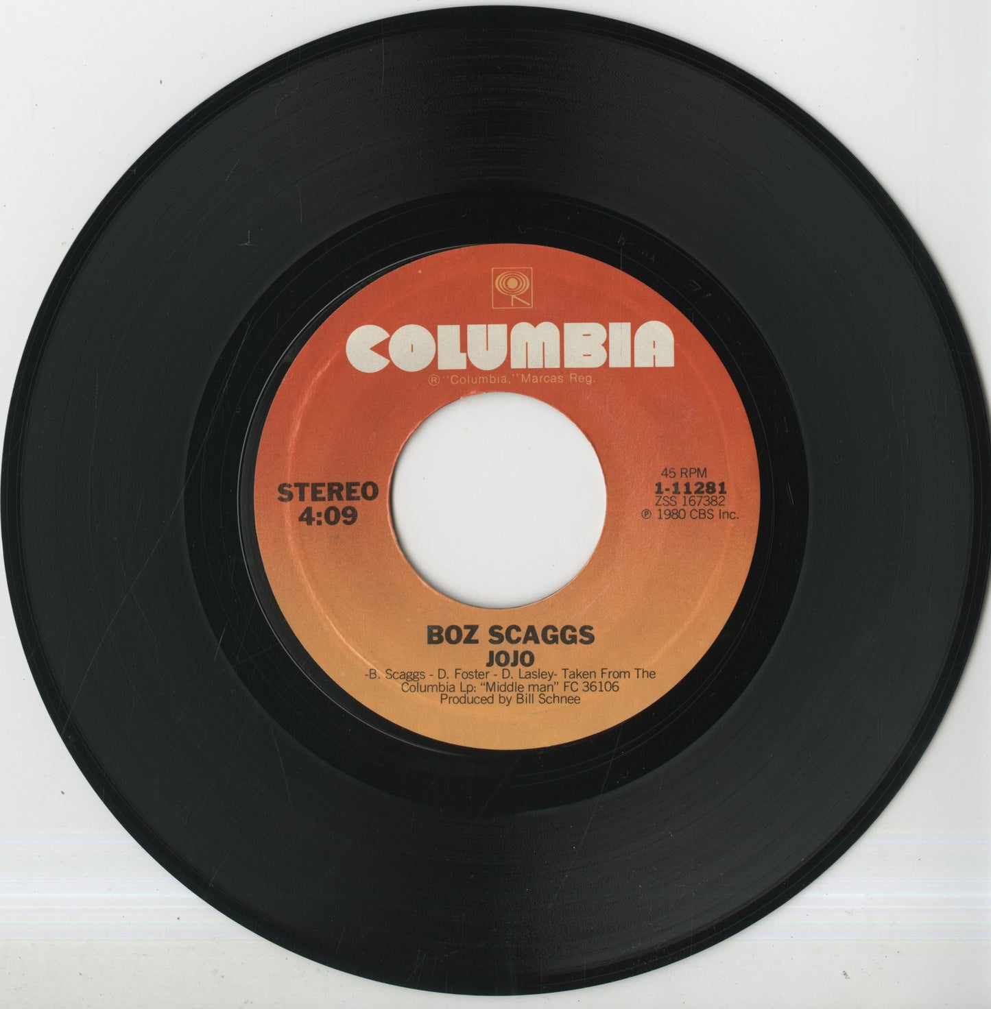 Boz Scaggs / ボズ・スキャッグス / Jojo / Do Like You Do In New York -7 (1-11281)