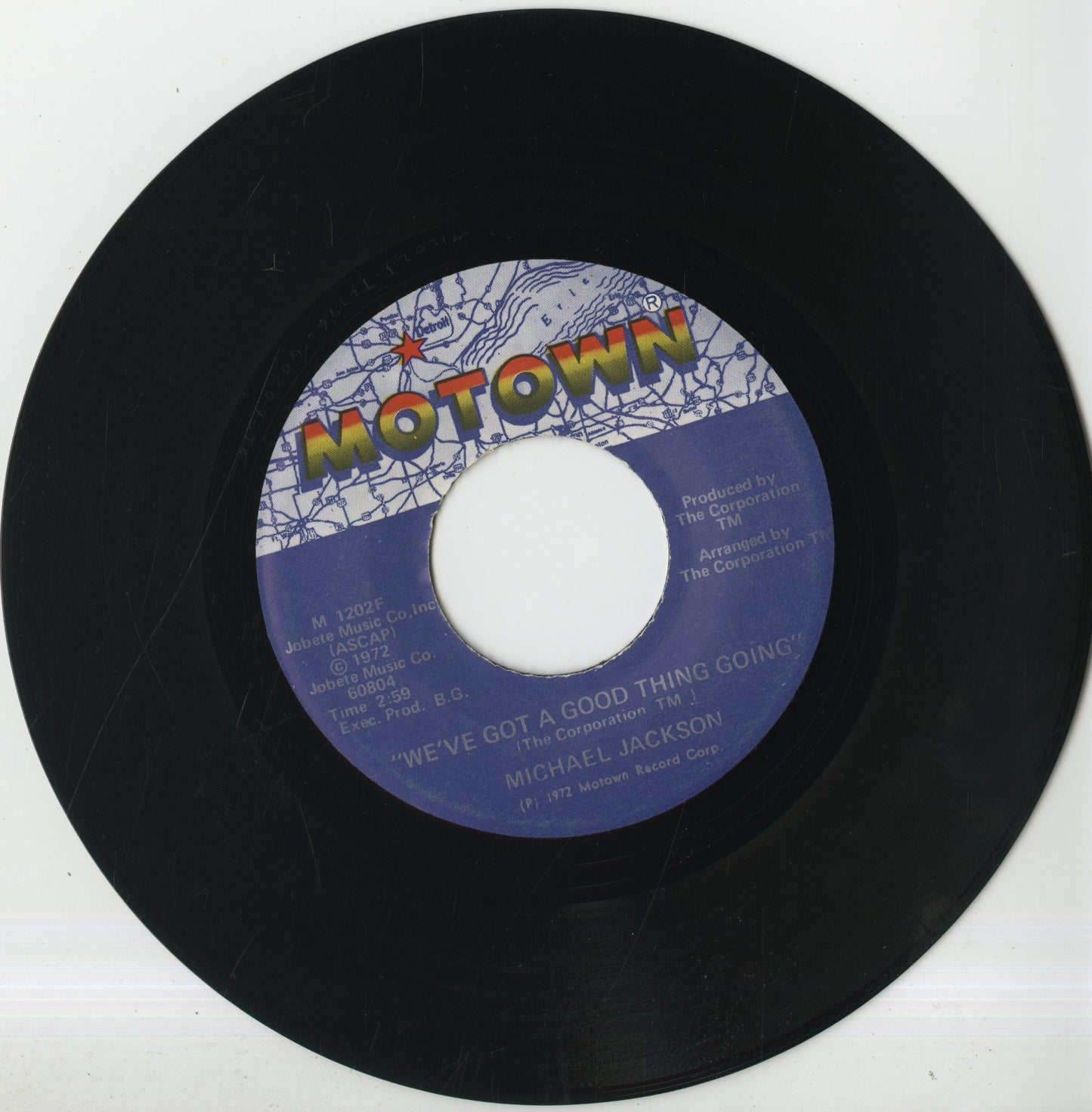 Michael Jackson / マイケル・ジャクソン / I Wanna Be Where You Are -7 (M 1202F)