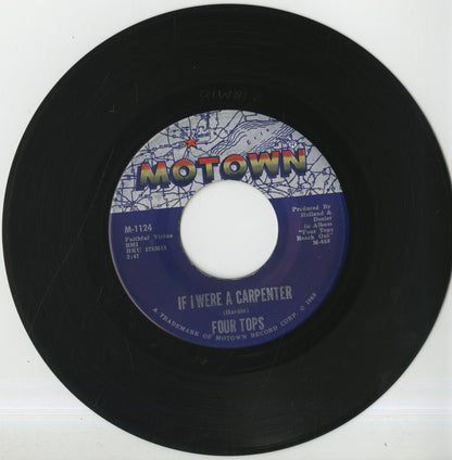 Four Tops - If I Were A Carpenter / Wonderful Baby (M-1124) 1968 US Motown｜中古7inch フォー・トップス