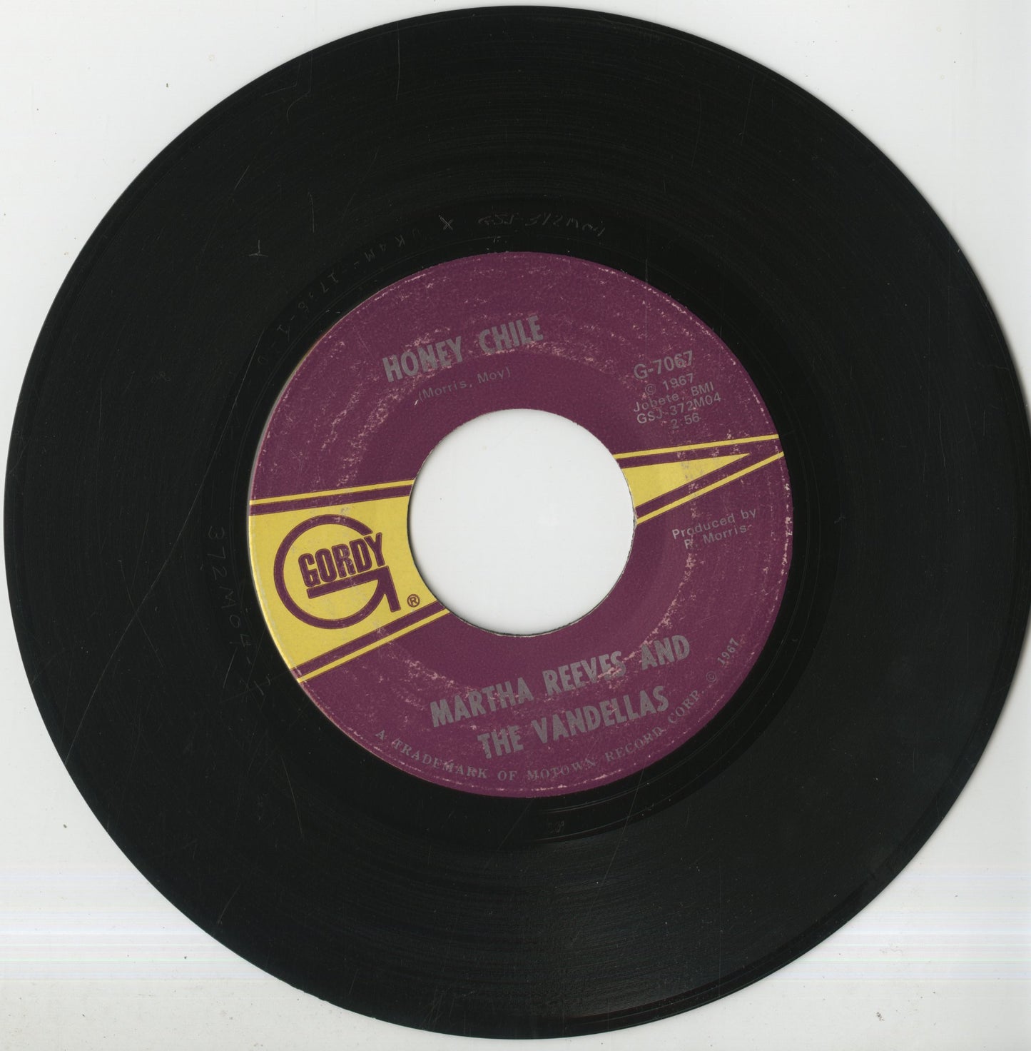 Martha & The Vandellas / マーサ・リーヴス・アンド・ザ・ヴァンデラス / Honey Chile -7 ( G-7067 )