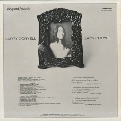 Larry Coryell / ラリー・コリエル / Lady Coryell (K20P-6196)