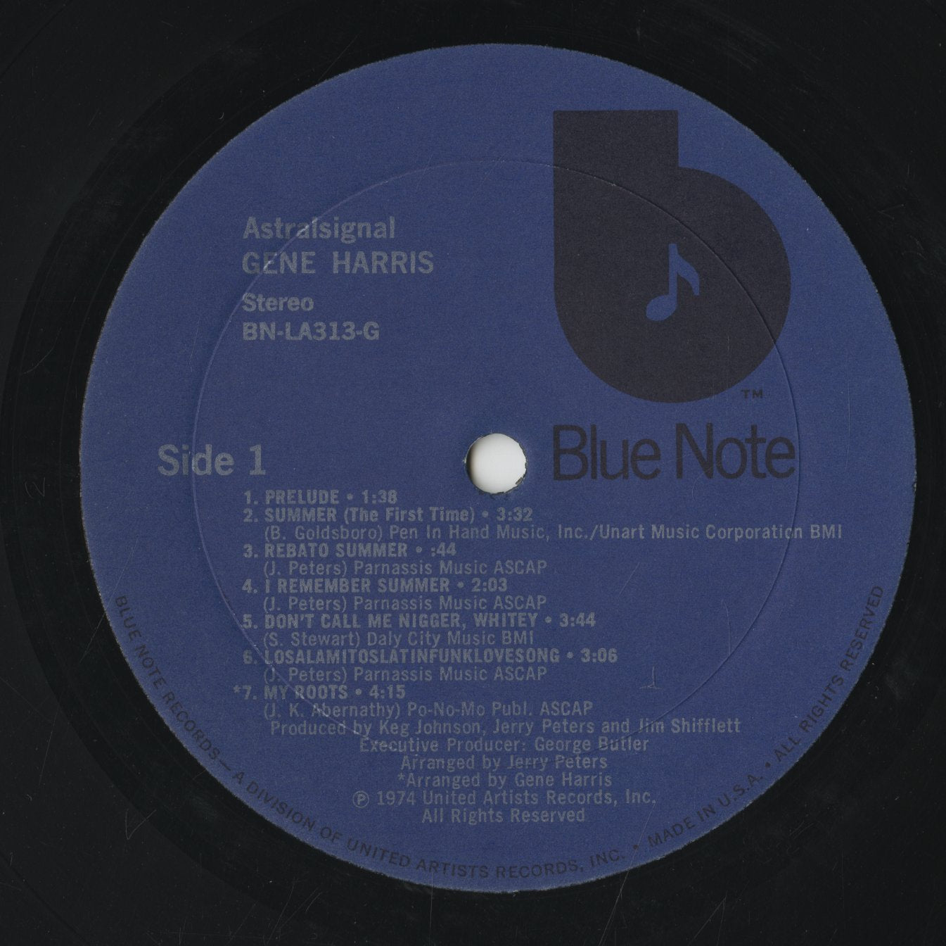 Gene Harris / ジーン・ハリス / Astral Signal (BN-LA313-G)