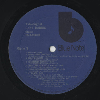 Gene Harris / ジーン・ハリス / Astral Signal (BN-LA313-G)