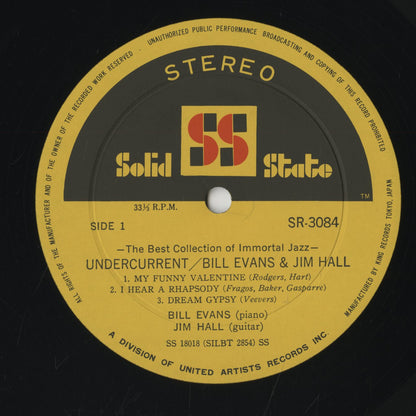 Bill Evans / ビル・エヴァンス / Undercurrent (SR-3084)