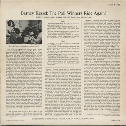 Barney Kessel / バーニー・ケッセル / The Poll Winners Ride Again! (S7556)