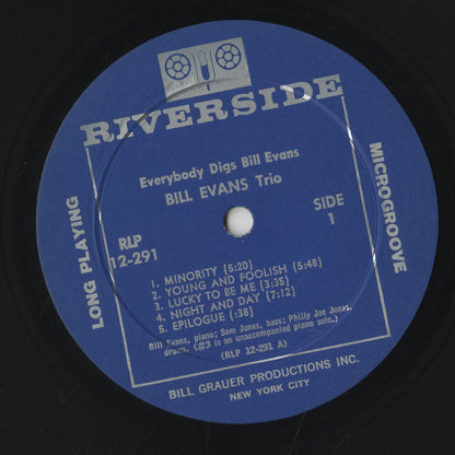 Bill Evans / ビル・エヴァンス / Everybody Digs (RLP 12-291)