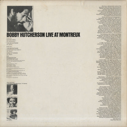 Bobby Hutcherson / ボビー・ハッチャーソン / Live (BN-LA249G)