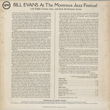 Bill Evans / ビル・エヴァンス / At The Montreux Jazz Festival (23MJ 3031)