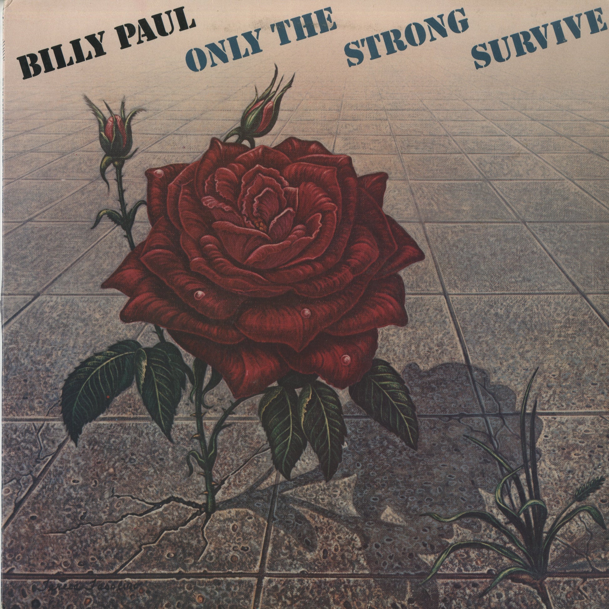 Billy Paul - Only The Strong Survive (PZ 34923) 1977 US Philadelphia International｜中古LP　