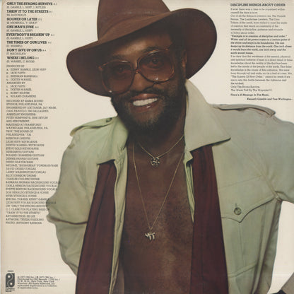 Billy Paul - Only The Strong Survive (PZ 34923) 1977 US Philadelphia International｜中古LP