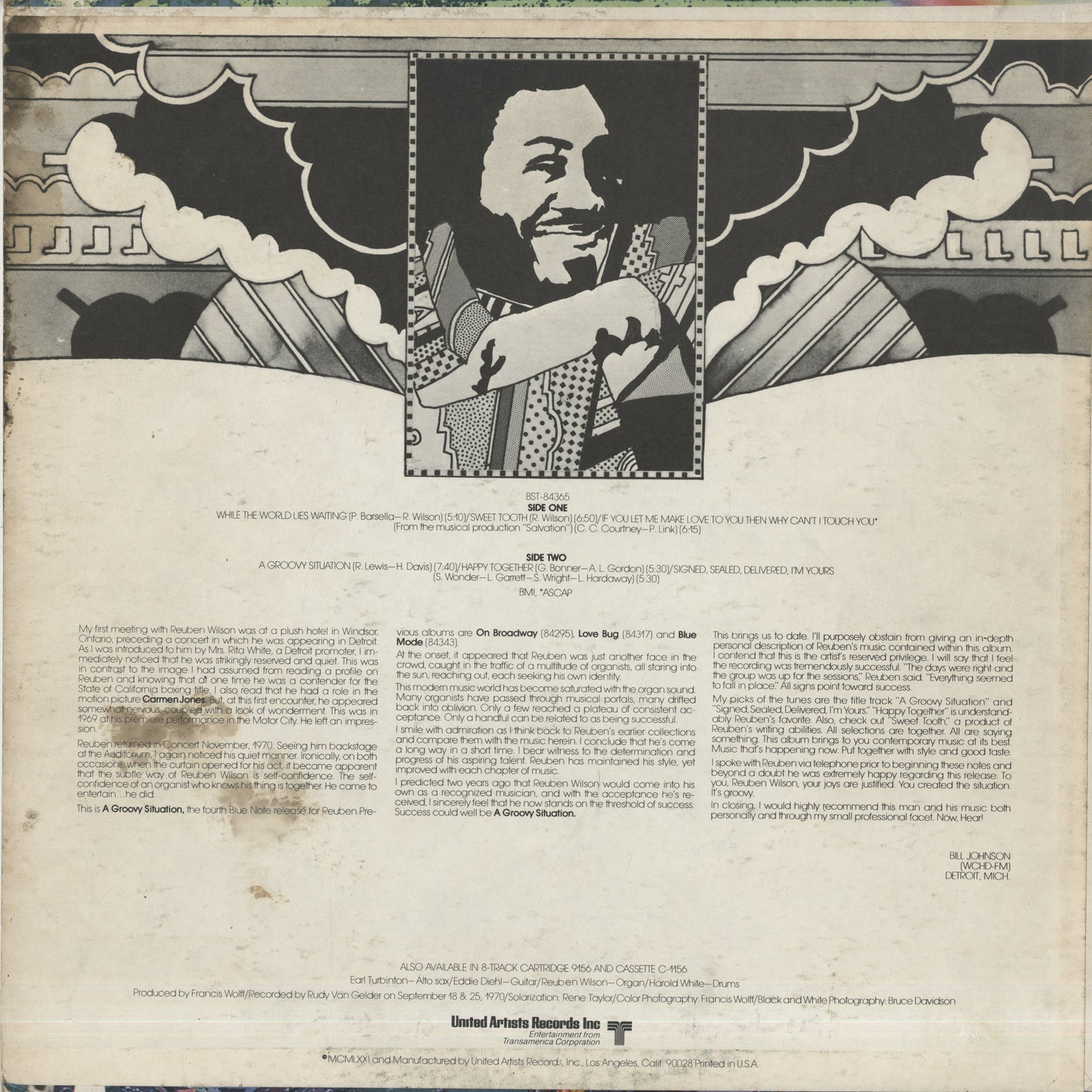Reuben Wilson / ルーベン・ウィルソン / A Groovy Situation (BST 84365)