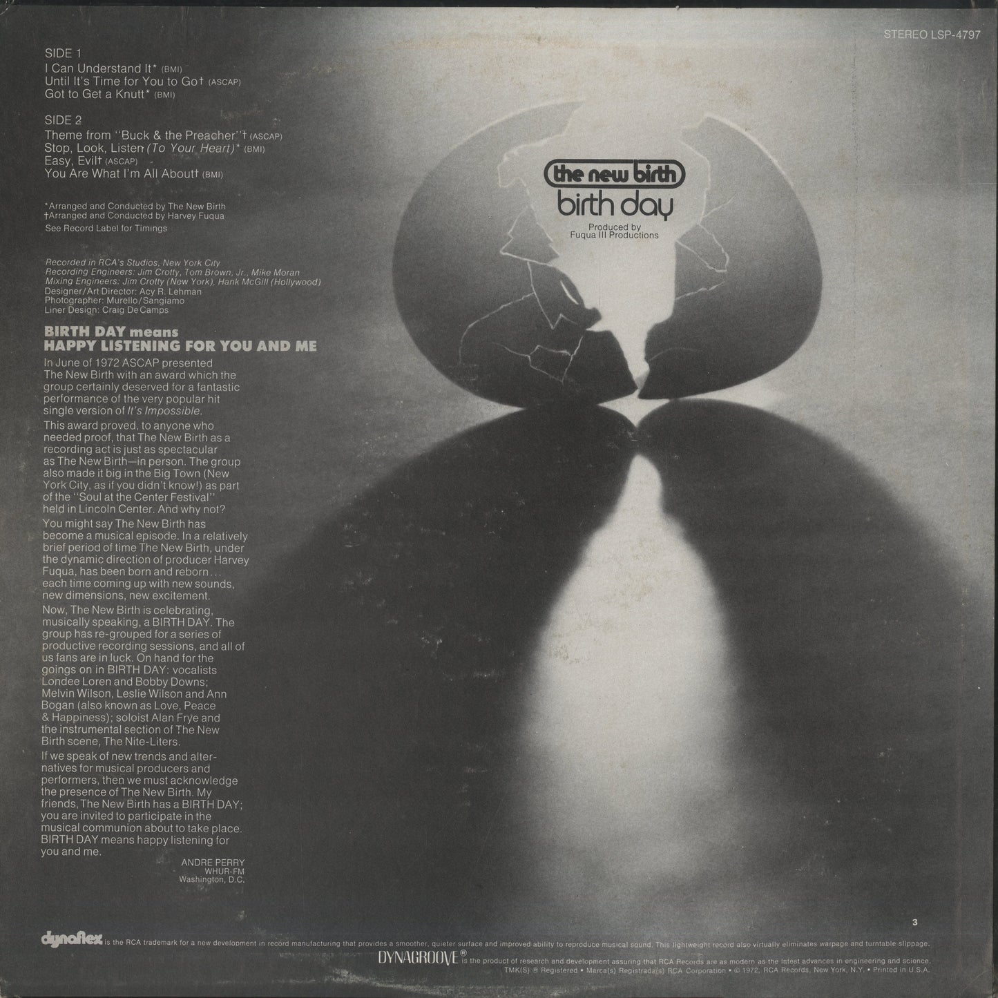 The New Birth / ニュー・バース / Birth Day (LSP-4797)