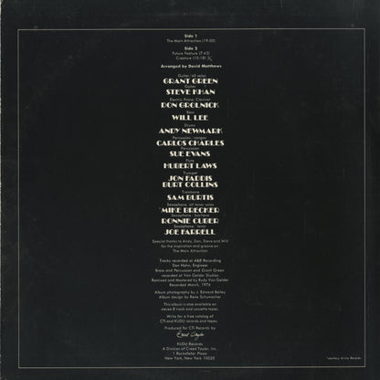Grant Green / グラント・グリーン / The Main Attraction (KU29)