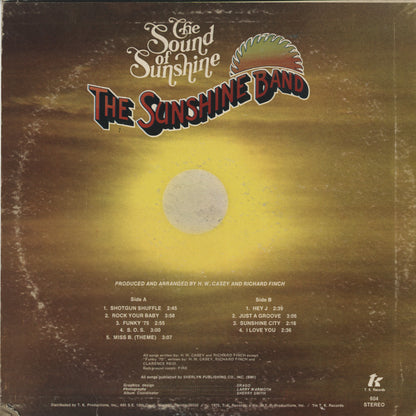 The Sunshine Band / サンシャイン・バンド / The Sound Of Sunshine (TK-604)