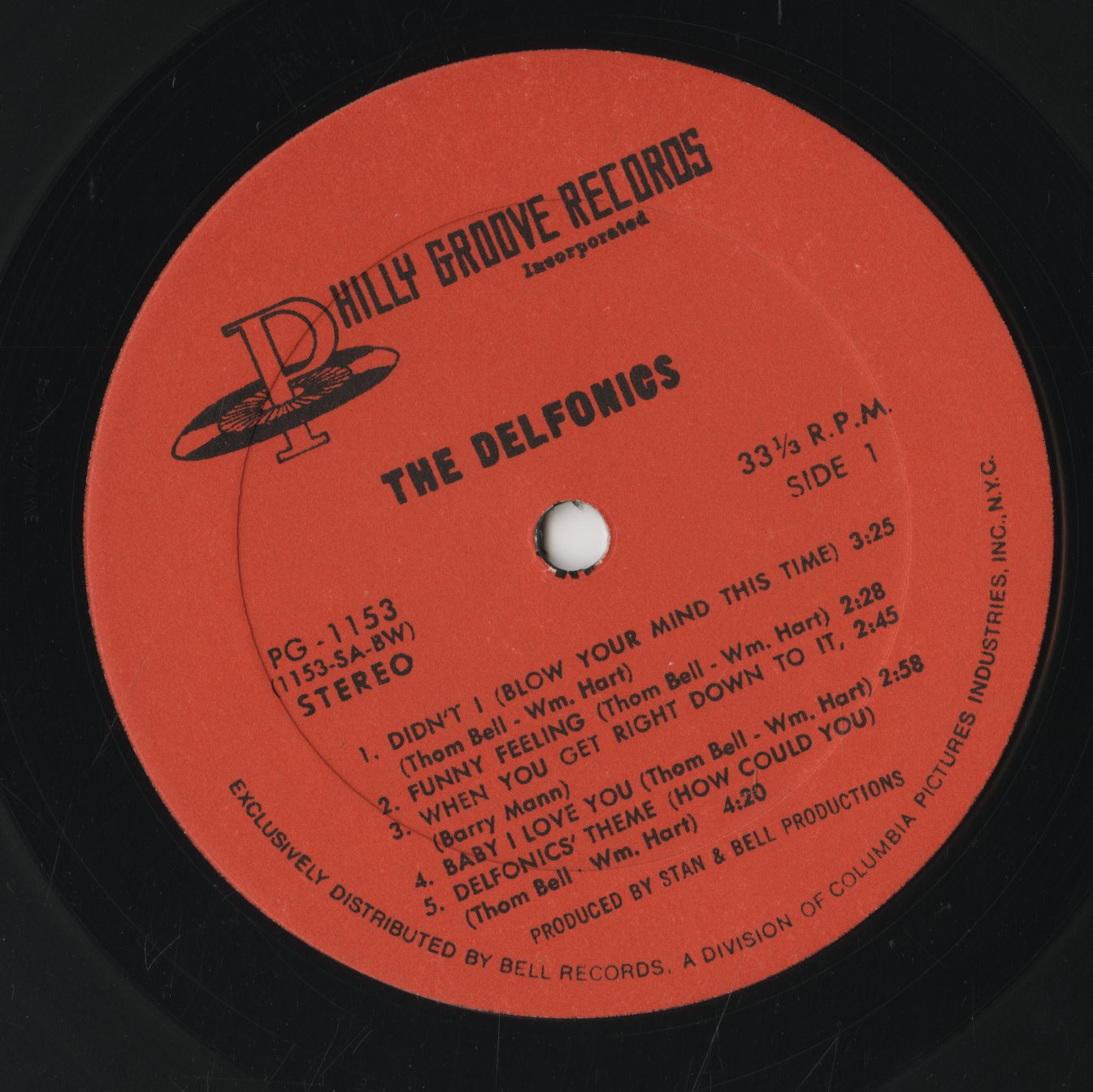 Delfonics / デルフォニックス / The Delfonics (PG 1153)
