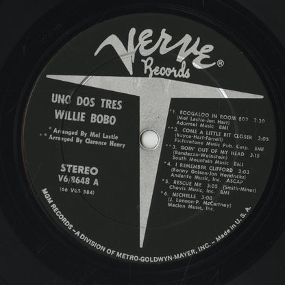 Willie Bobo / ウィリー・ボボ / Uno Dos Tres (V6-8648)