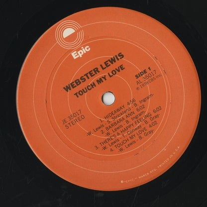 Webster Lewis / ウェブスター・ルイス / Touch My Love (JE 35017)