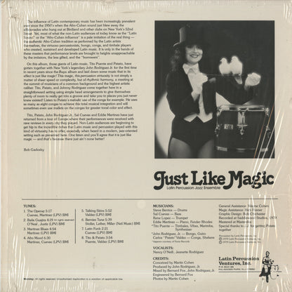 Latin Percussion Jazz Ensemble / ラテン・パーカッション・ジャズ・アンサンブル / Just Like Magic (LPV-470)