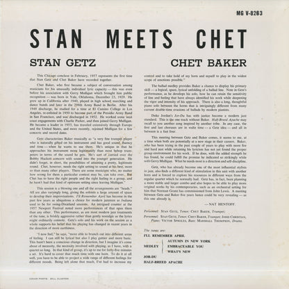 Stan Getz - Chet Baker / スタン・ゲッツ チェット・ベイカー / Stan Meets Chet (POJJ-1511)