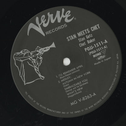 Stan Getz - Chet Baker / スタン・ゲッツ チェット・ベイカー / Stan Meets Chet (POJJ-1511)