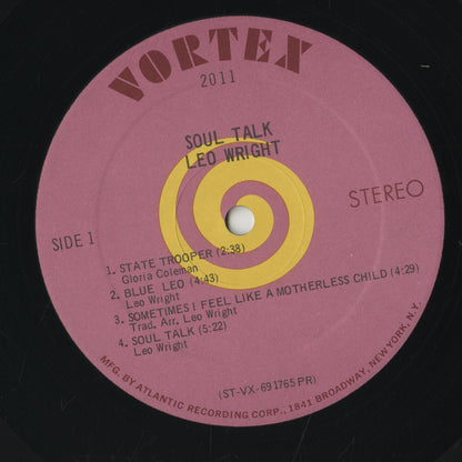 Leo Wright / レオ・ライト / Soul Talk (2011)