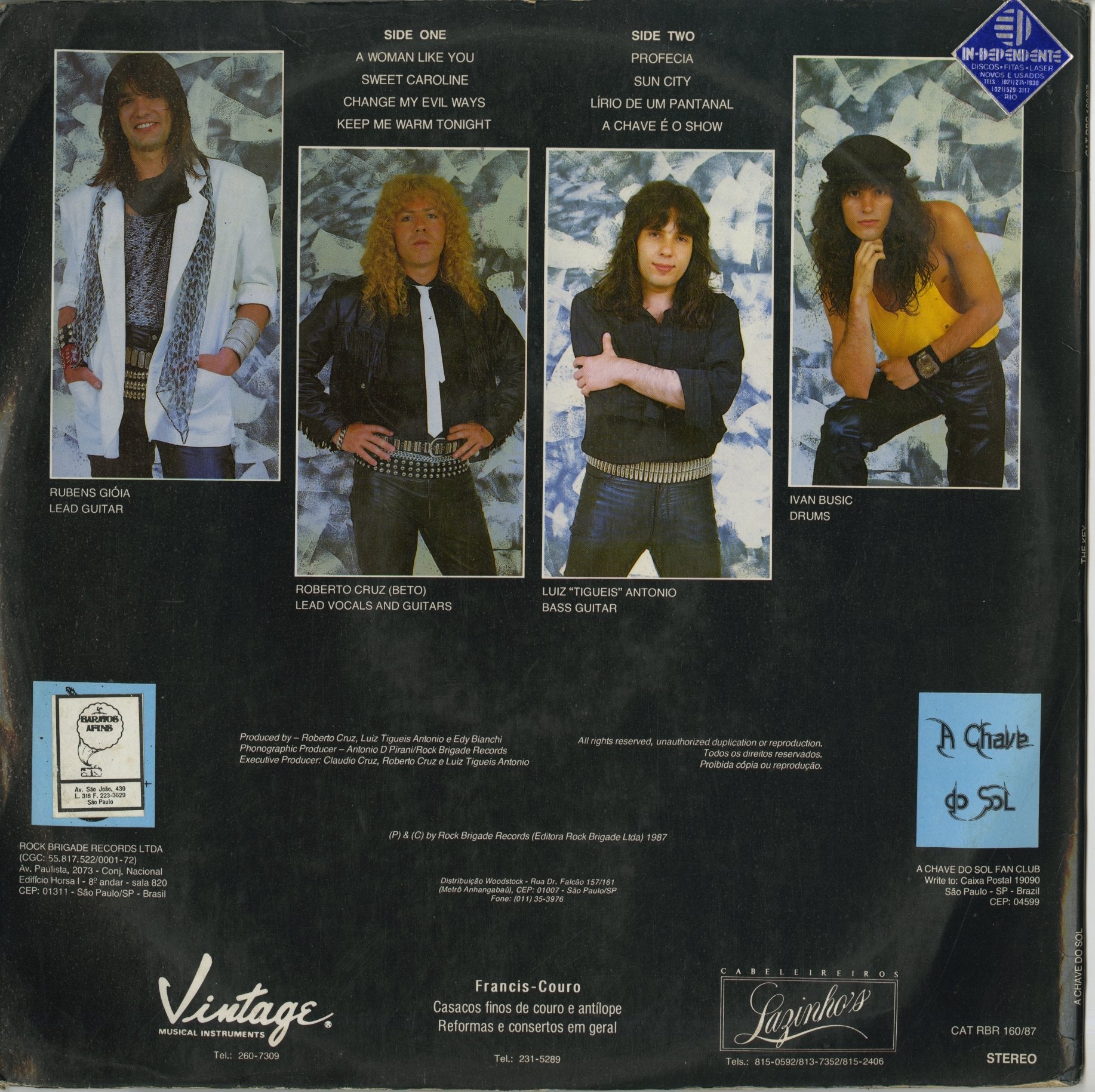 A Chave De Sol / The Key (RBR160 87) VOXMUSIC WEBSHOP