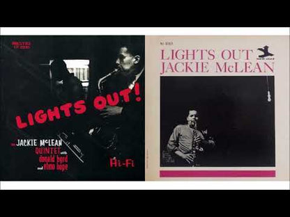 Jackie McLean / ジャッキー・マクリーン / Lights Out (PRT7757)
