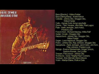 Shuggie Otis / シュギー・オーティス / Here Comes Shuggie Otis (180g) (P 743877)