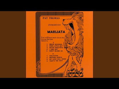 Pat Thomas / パット・トーマス / Pat Thomas Introduces Marijata (180g) (MRBLP158)