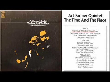 Art Farmer / アート・ファーマー / The Time And The Place (YS-869-C)