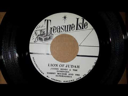 Justin Hinds & The Dominos / ジャスティン・ハインズ＆ドミノス / Lion Of Judah / Danger Man -7 (t016)
