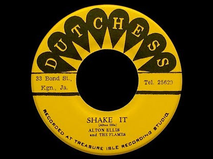 Alton Ellis – Shake It / 1 2 3 Kick (T017) 7inch JPN Treasure Isle リイシュー