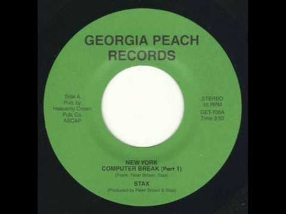 Stax / スタックス / New York Computer Break -7 (GET706)
