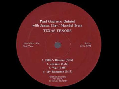 Paul Guerrero / ポール・ゲレロ / Texas Tenors (104)