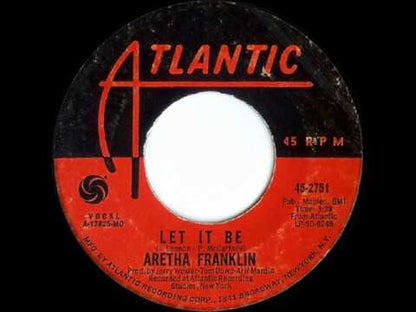 Aretha Franklin / アレサ・フランクリン / Don't Play That Song / Let It Be -7 ( 2751 )