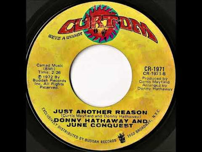 Donny Hathaway And June Conquest / ダニー・ハサウェイ　ジューン・コンクウェスト / I Thank You / What's This I See -7 (CR 1971)