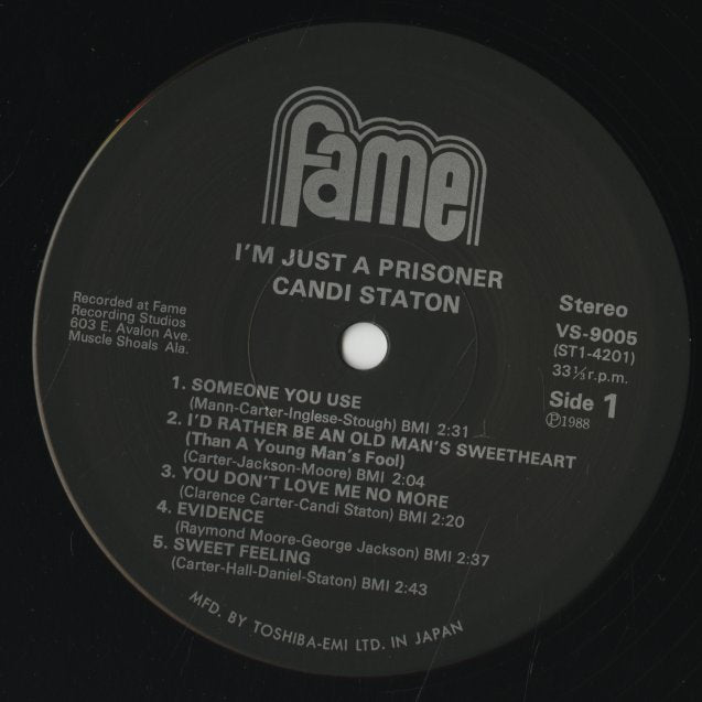 Candi Staton / キャンディ・ステイトン / I'm Just A Prisoner (VS-9005)
