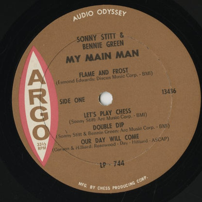 Sonny Stitt and Bennie Green / ソニー・スティット　ベニー・グリーン / May Main Man (LP744)
