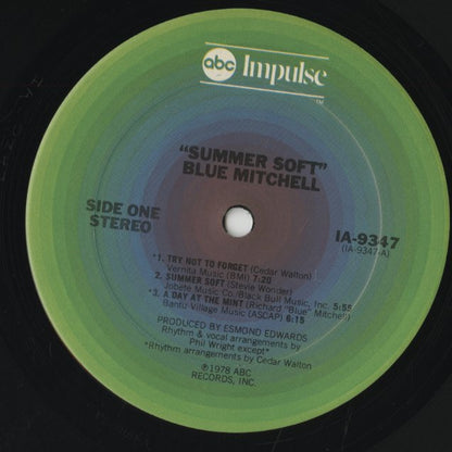 Blue Mitchell / ブルー・ミッチェル / Summer Soft (IA-9347)