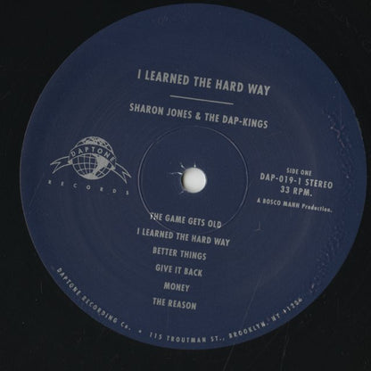 Sharon Jones And The Dap-Kings / シャロン・ジョーンズ / I Learned The Hard Way (DAP-019)