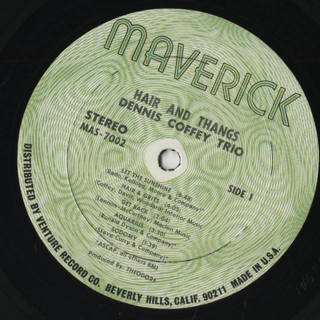 Dennis Coffey / デニス・コフィ / Hair And Thangs (MAS-7002)