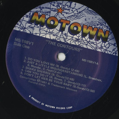 The Contours  / コントゥアーズ / Do You Love Me (M5-188V1)