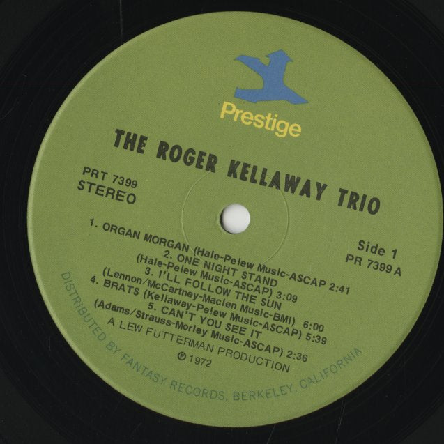Roger Kellaway  / ロジャー・ケラウェイ / The Trio (PR7399)