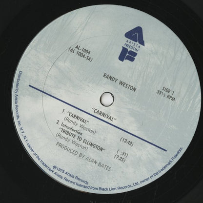 Randy Weston / ランディ・ウェストン / Carnival Live at Montreaux '74 (AL1004)