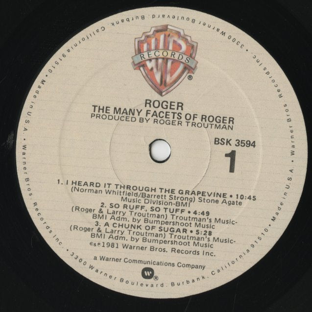 Roger / ロジャー / The Many Facets Of Roger ( BSK3594 )