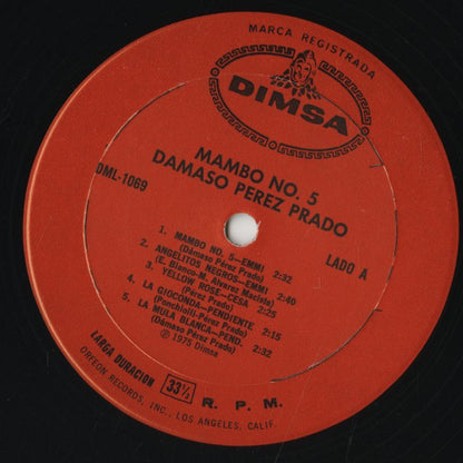 Perez Prado / ペレス・プラード / Mambo No.5 (DML1069)