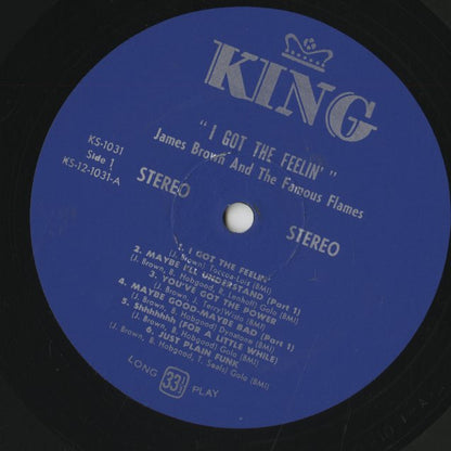 James Brown / ジェイムス・ブラウン / I Got The Feelin' (KS-1031)