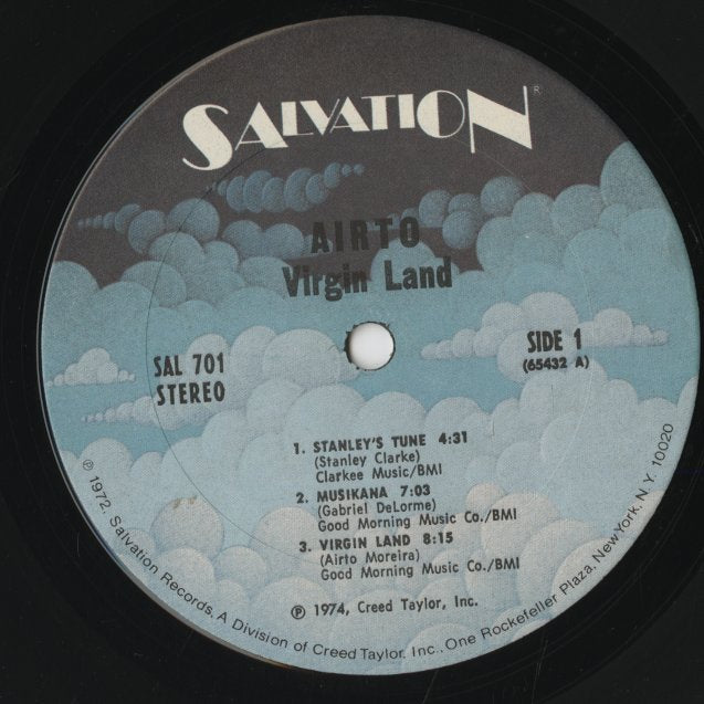 Airto / アイアート / Virgin Land (SAL 701)
