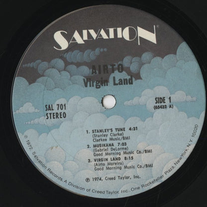Airto / アイアート / Virgin Land (SAL 701)