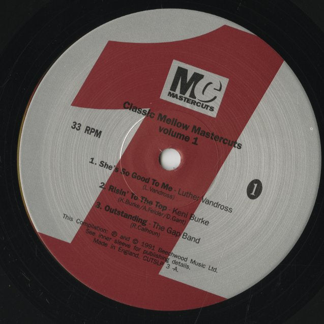 V.A./ Classic Mellow / Difinitive Mellow Mastercuts Volume 1 (CUTSLP3)